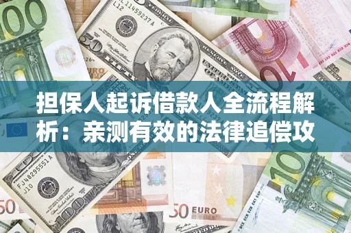济南担保人起诉借款人全流程解析：亲测有效的法律追偿攻略