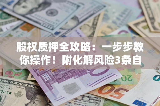 济南股权质押全攻略：一步步教你操作！附化解风险3条自救法则