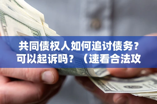 济南共同债权人如何追讨债务？可以起诉吗？（速看合法攻略）