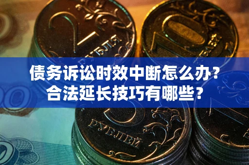 济南债务诉讼时效中断怎么办？合法延长技巧有哪些？