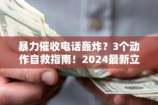 济南暴力催收电话轰炸？3个动作自救指南！2024最新立案标准全解析