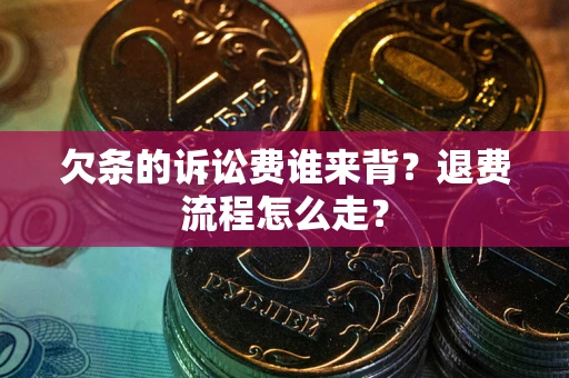 济南欠条的诉讼费谁来背？退费流程怎么走？